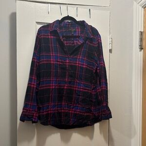 Banana Republic Vibrant Plaid Shirt